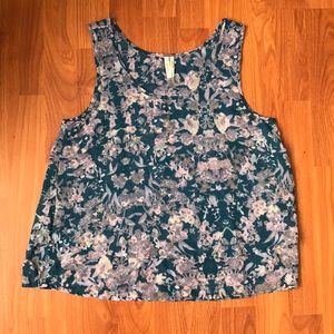 Frenchi Floral Sleeveless Top